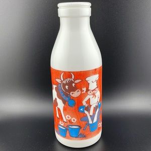 Rare Egizia White Milk Glass